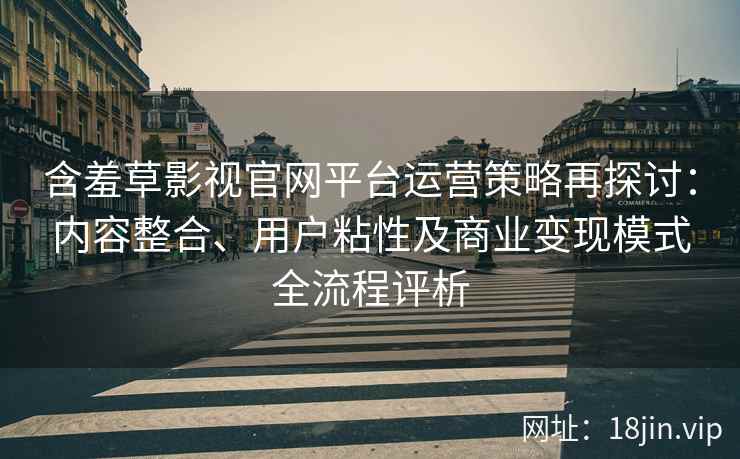 含羞草影视官网平台运营策略再探讨:内容整合、用户粘性及商业变现模式全流程评析 含羞草影视官网平台运营策略再探讨:内容整合、用户粘性及商业变现模式全流程评析